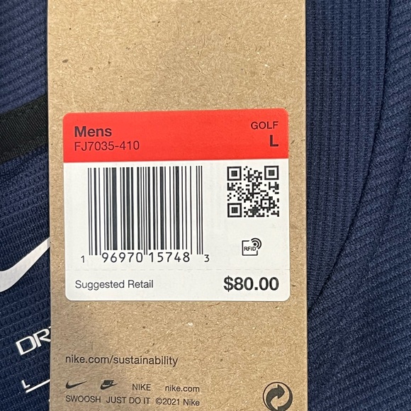 Nike DriFit Golf Shirt NWT - Picture 4 of 5